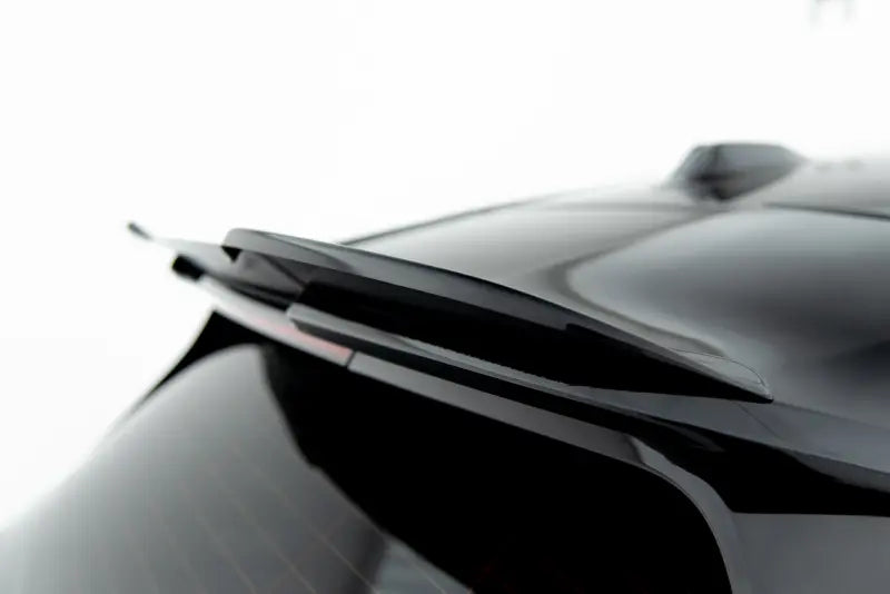 Maxton Design Heckspoiler Lippe V.1 für BMW 1er M-Paket F70 Hochglanz schwarz – Ansicht 3