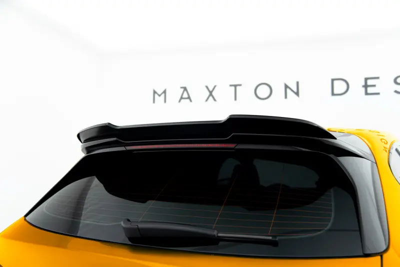 Maxton Design Heckspoiler Lippe V.1 für BMW 1er M-Paket F70 Hochglanz schwarz – Ansicht 4