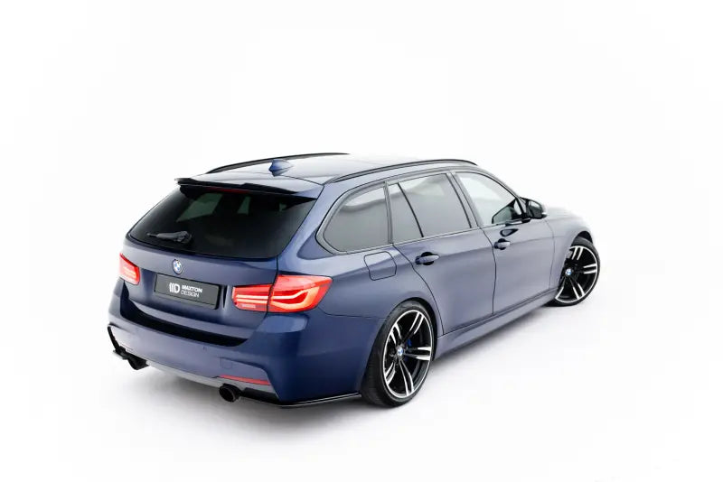 Maxton Design Heckspoiler Lippe für BMW 3er F31 M-Paket Touring (2011-2018) Hochglanz schwarz – Ansicht 2