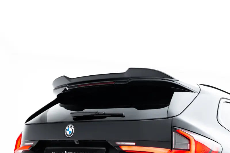 Maxton Design Heckspoiler 3D für BMW X1 M35i U11 Hochglanz schwarz – Ansicht 1