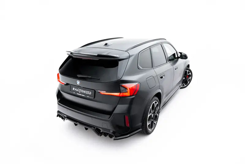 Maxton Design Heckspoiler 3D für BMW X1 M35i U11 Hochglanz schwarz – Ansicht 2