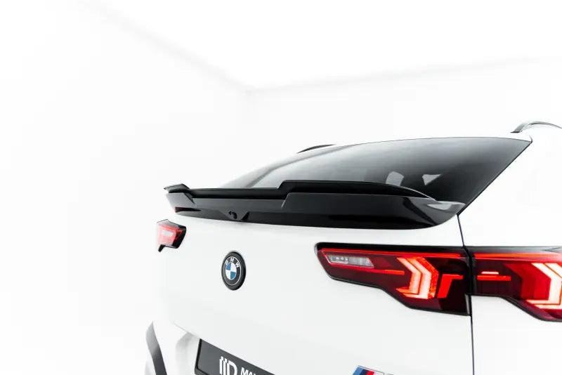 Maxton Design Heckspoiler Lippe für BMW X2 M35i U10 Hochglanz schwarz – Ansicht 1