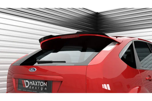 Maxton Design Heckspoiler Lippe für Ford Focus ST Mk2 Facelift Hochglanz schwarz – Ansicht 1