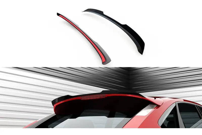 Maxton Design Heckspoiler Lippe für Ford Focus ST Mk2 Facelift Hochglanz schwarz – Ansicht 2
