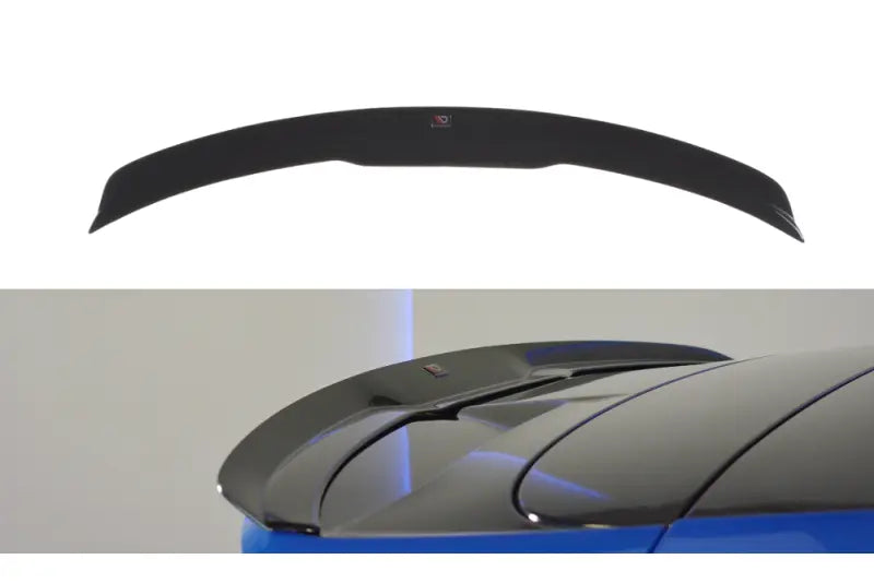 Maxton Design Heckspoiler Lippe V.2 für Ford Focus Hatchback ST-Line Mk4 Hochglanz schwarz – Ansicht 2
