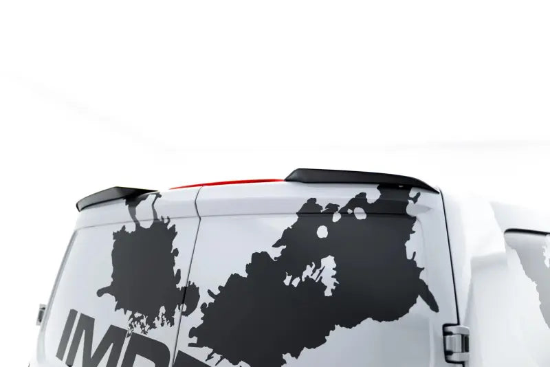 Maxton Design Heckspoiler Lippe V.2 für VW Transporter T7 / Ford Transit Custom Mk2 Hochglanz schwarz – Ansicht 2
