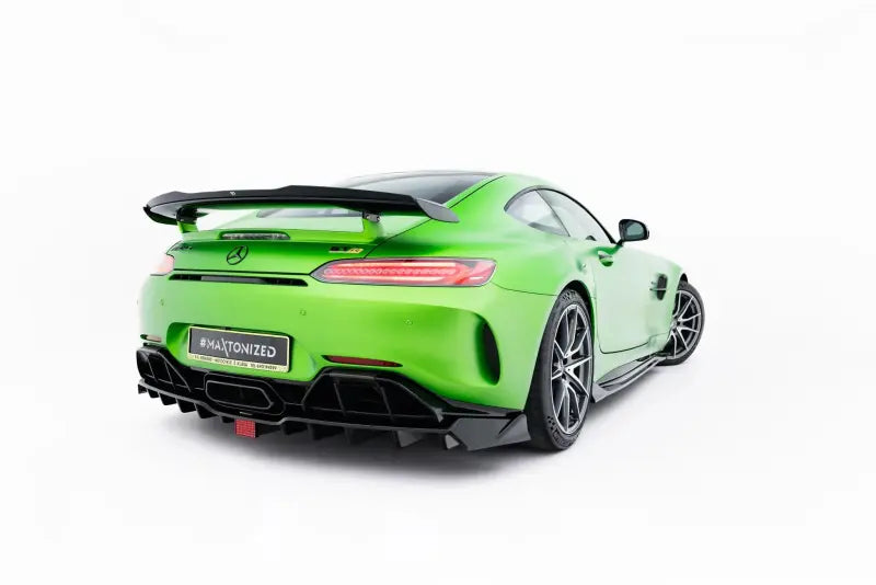 Maxton Design Heckspoiler Lippe für Mercedes-AMG GT R C190 Facelift Hochglanz schwarz – Ansicht 3