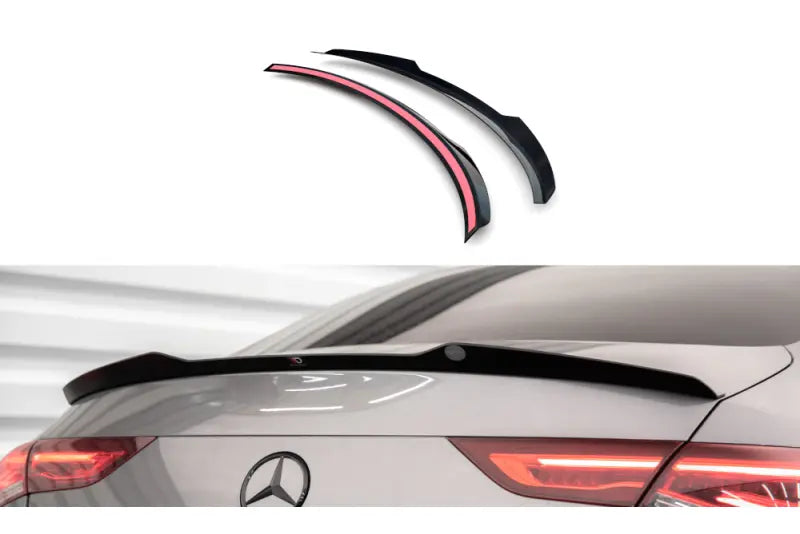Maxton Design Heckspoiler Lippe V.1 für Mercedes-Benz CLA Coupe C118 Hochglanz schwarz – Ansicht 2