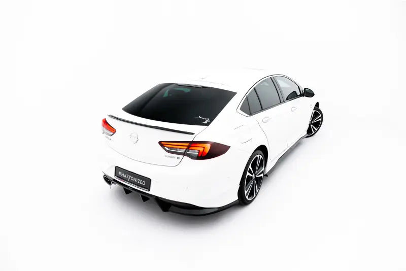 Maxton Design Heckspoiler Lippe für Opel Insignia OPC-Line Mk2 Hochglanz schwarz – Ansicht 2