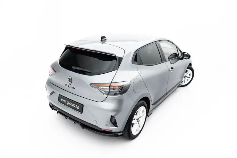 Maxton Design Heckspoiler Lippe für Renault Clio Mk5 Facelift Hochglanz schwarz – Ansicht 2