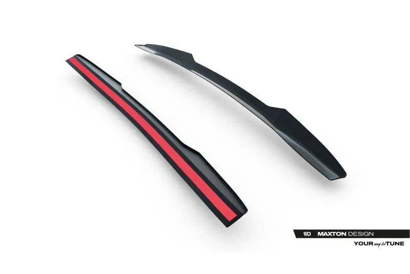 Maxton Design Heckspoiler Lippe (oben) für Subaru WRX STI Mk2 Hochglanz schwarz – Ansicht 4