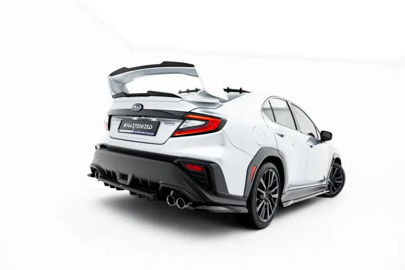 Maxton Design Heckspoiler Lippe (unten) für Subaru WRX STI Mk2 Hochglanz schwarz – Ansicht 1