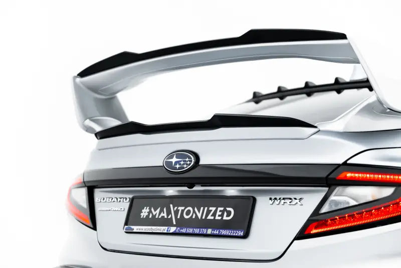 Maxton Design Heckspoiler Lippe (unten) für Subaru WRX STI Mk2 Hochglanz schwarz – Ansicht 2