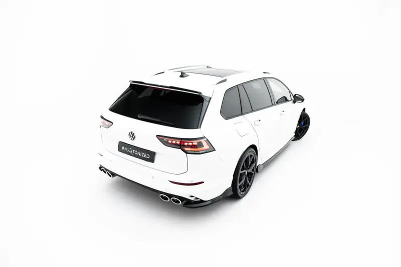 Maxton Design Heckspoiler Lippe für VW Golf Variant Mk8 Facelift Hochglanz schwarz – Ansicht 2