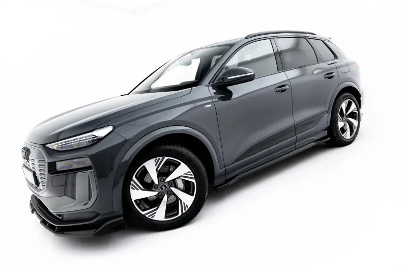 Maxton Design Seitenschweller (Paar) für Audi Q6 e-tron Standard / S-Line / SQ6 e-tron SUV / Sportback Mk1 Hochglanz schwarz – Ansicht 3