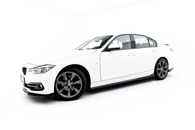 Maxton Design Seitenschweller (Paar) für BMW 3er Sportline Limousine / Touring F30 / F31 Hochglanz schwarz – Ansicht 2