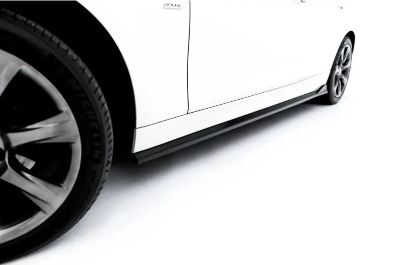 Maxton Design Seitenschweller (Paar) für BMW 3er Sportline Limousine / Touring F30 / F31 Hochglanz schwarz – Ansicht 4