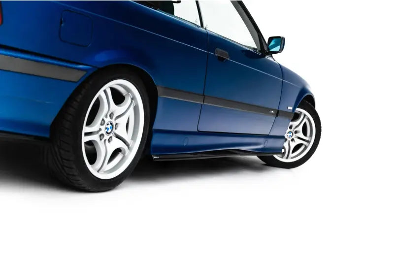 Maxton Design Seitenschweller (Paar) für BMW M3 / 3er M-Paket Coupe / Cabrio E36 Hochglanz schwarz – Ansicht 3