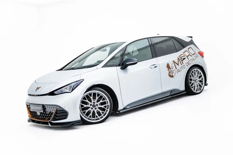 Maxton Design Seitenschweller (Paar) für Cupra Born Mk1 Hochglanz schwarz – Ansicht 3