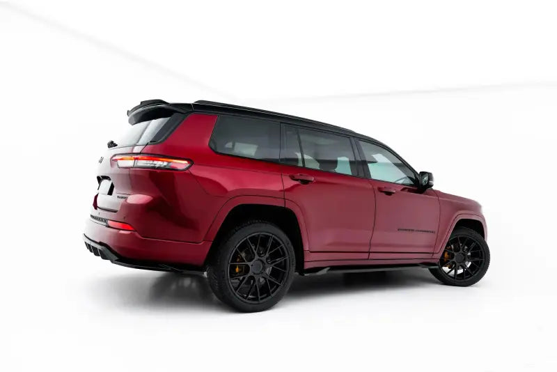 Maxton Design Seitenschweller (Paar) für Jeep Grand Cherokee L Mk5 Hochglanz schwarz – Ansicht 1