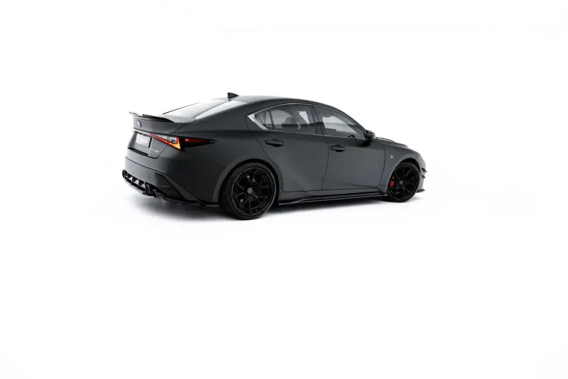 Maxton Design Seitenschweller (Paar) für Lexus IS 500 Mk3 Facelift 2 (XE30) Hochglanz schwarz – Ansicht 2
