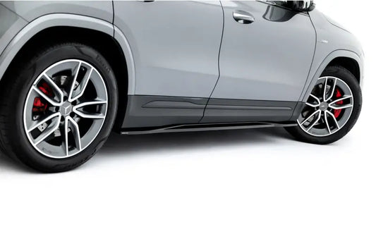Maxton Design Seitenschweller (Paar) für Mercedes-AMG GLA 35 H247 Facelift Hochglanz schwarz – Ansicht 1