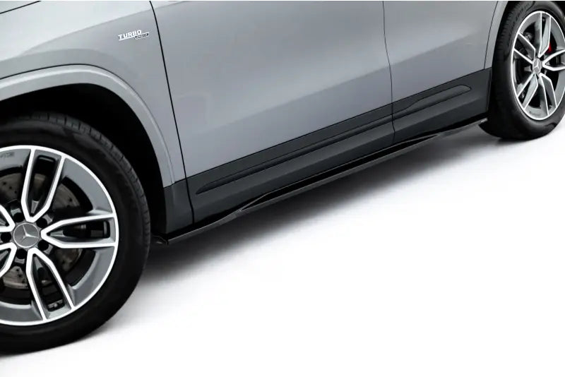 Maxton Design Seitenschweller (Paar) für Mercedes-AMG GLA 35 H247 Facelift Hochglanz schwarz – Ansicht 2