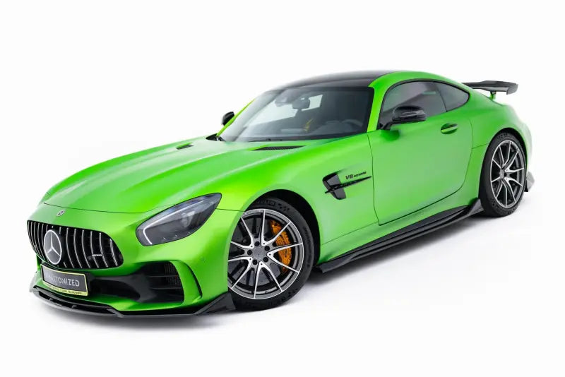 Maxton Design Seitenschweller (Paar) für Mercedes-AMG GT R C190 Facelift Hochglanz schwarz – Ansicht 2