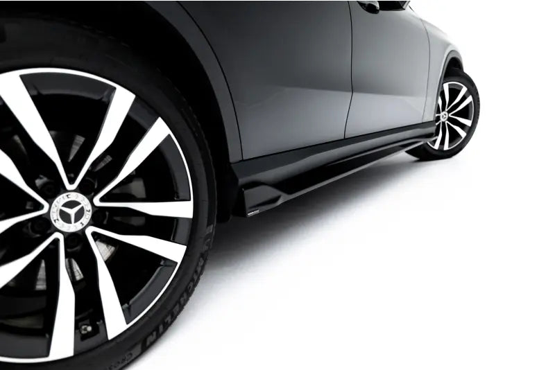 Maxton Design Seitenschweller (Paar) für Mercedes-Benz GLC Coupe C254 Hochglanz schwarz – Ansicht 4