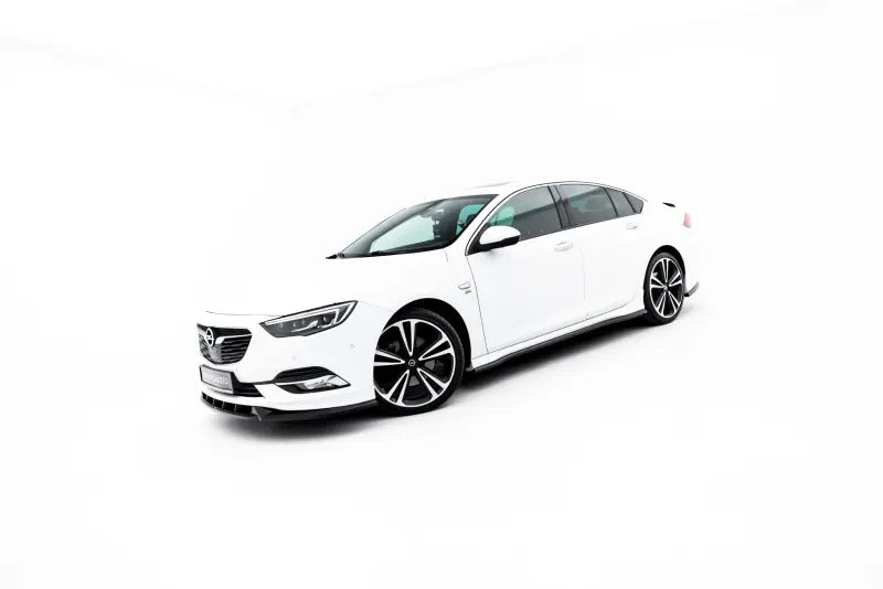 Maxton Design Seitenschweller (Paar) für Opel Insignia OPC-Line Mk2 Hochglanz schwarz – Ansicht 1
