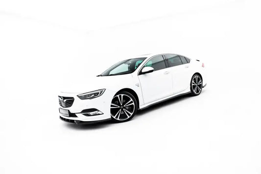 Maxton Design Seitenschweller (Paar) für Opel Insignia OPC-Line Mk2 Hochglanz schwarz – Ansicht 1