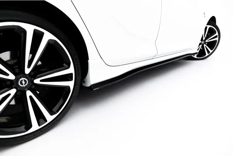 Maxton Design Seitenschweller (Paar) für Opel Insignia OPC-Line Mk2 Hochglanz schwarz – Ansicht 3