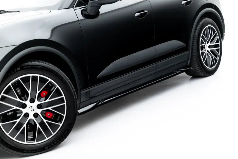 Maxton Design Seitenschweller (Paar) für Porsche Macan EV Mk1 Hochglanz schwarz – Ansicht 2
