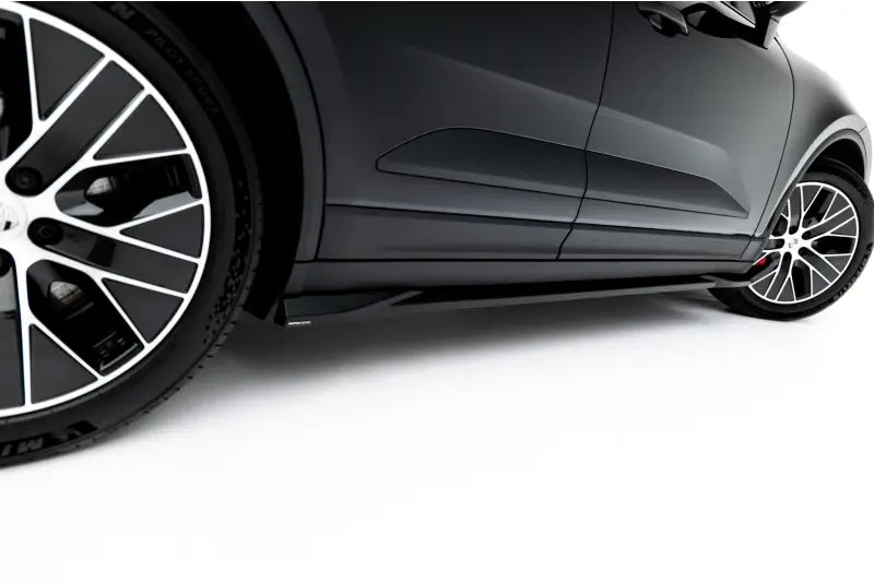 Maxton Design Seitenschweller (Paar) für Porsche Macan EV Mk1 Hochglanz schwarz – Ansicht 3