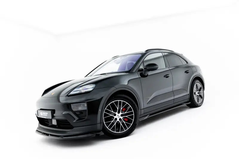 Maxton Design Seitenschweller (Paar) für Porsche Macan EV Mk1 Hochglanz schwarz – Ansicht 4