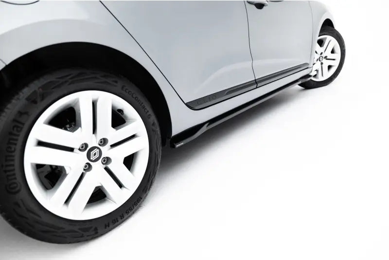 Maxton Design Seitenschweller (Paar) für Renault Clio Mk5 Facelift Hochglanz schwarz – Ansicht 4