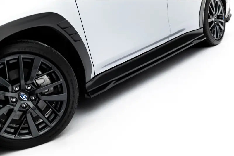 Maxton Design Seitenschweller (Paar) für Subaru WRX STI Mk2 Hochglanz schwarz – Ansicht 3