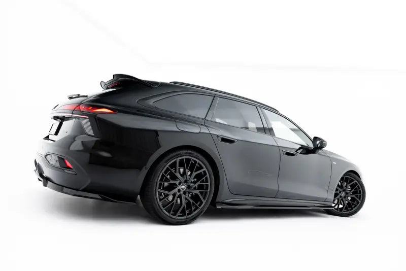 Maxton Design Seitenschweller (Paar) V.1 für Audi A6 S-Line C9 Hochglanz schwarz – Ansicht 3