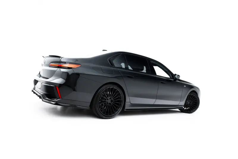 Maxton Design Seitenschweller (Paar) V.2 für BMW 740d xDrive M-Paket / 740i xDrive M-Paket G70 Hochglanz schwarz – Ansicht 2