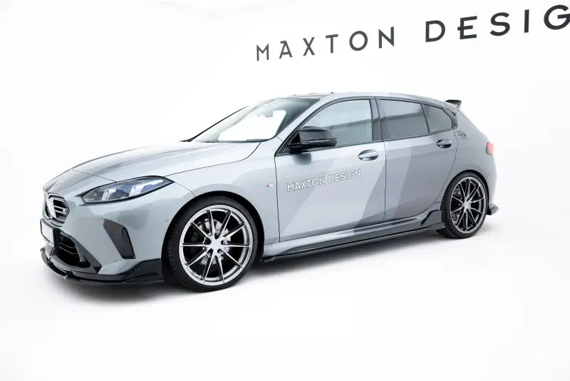 Maxton Design Seitenschweller (Paar) V.2 für BMW M135i M Performance F70 Hochglanz schwarz – Ansicht 2