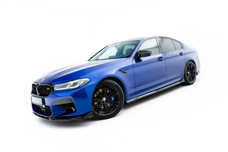 Maxton Design Seitenschweller (Paar) V.2 für BMW M5 F90 Hochglanz schwarz – Ansicht 2
