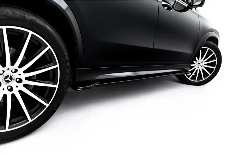 Maxton Design Seitenschweller (Paar) V.2 für Mercedes-Benz GLS AMG-Line X167 / X167 Facelift Hochglanz schwarz – Ansicht 4
