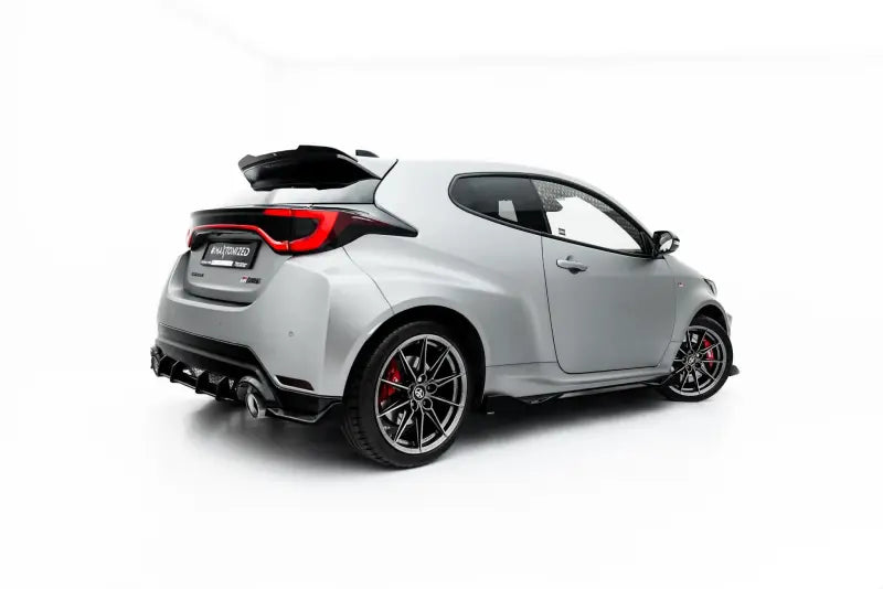 Maxton Design Seitenschweller (Paar) V.2 für Toyota GR Yaris Mk4 Facelift Hochglanz schwarz – Ansicht 2