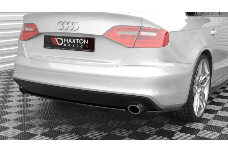 Maxton Design Heckdiffusor für Audi A4 S-Line B8 Facelift (2011-2015) Hochglanz schwarz – Ansicht 3