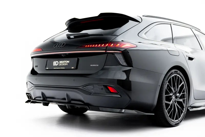 Maxton Design Heckdiffusor V.1 für Audi A6 S-Line C9 Hochglanz schwarz – Ansicht 1