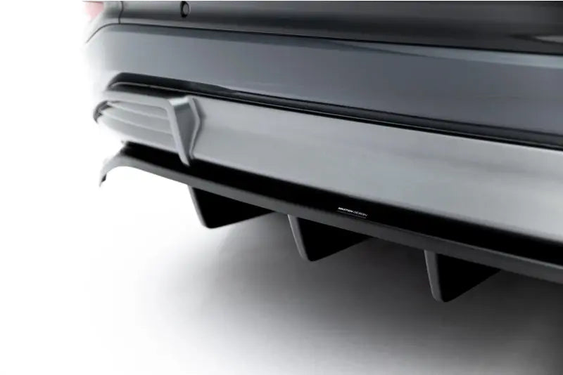 Maxton Design Heckdiffusor für Audi Q6 e-tron S-Line / SQ6 e-tron SUV / Sportback Mk1 Hochglanz schwarz – Ansicht 1