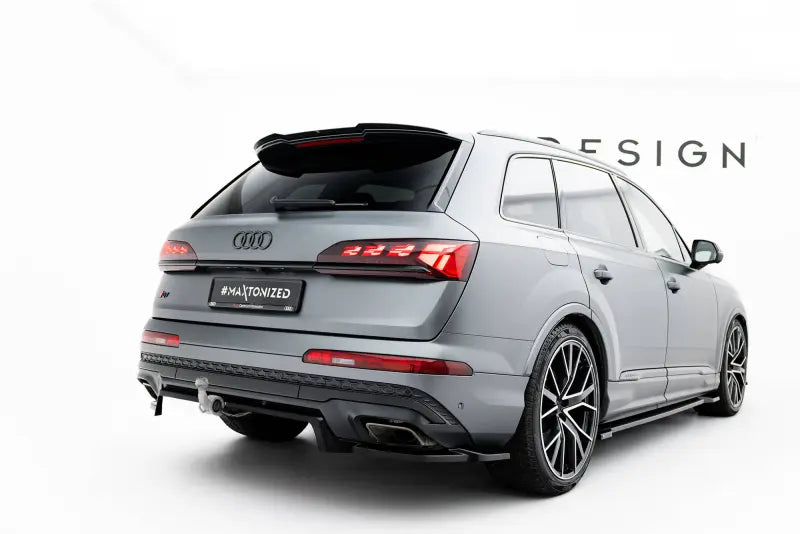 Maxton Design Heckdiffusor für Audi Q7 S-Line Mk2 Facelift 2 (2023-) Hochglanz schwarz – Ansicht 1