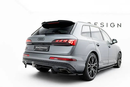 Maxton Design Heckdiffusor für Audi Q7 S-Line Mk2 Facelift 2 (2023-) Hochglanz schwarz – Ansicht 1