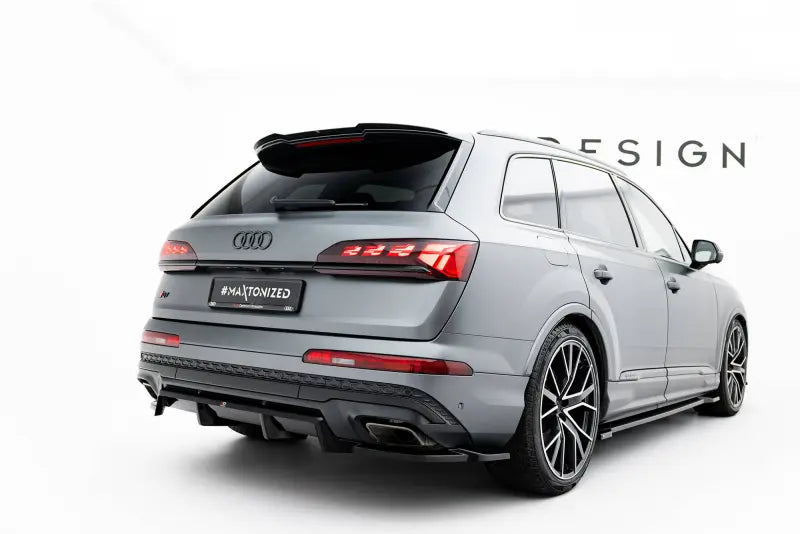 Maxton Design Heckdiffusor für Audi Q7 S-Line Mk2 Facelift 2 (2023-) Hochglanz schwarz – Ansicht 3