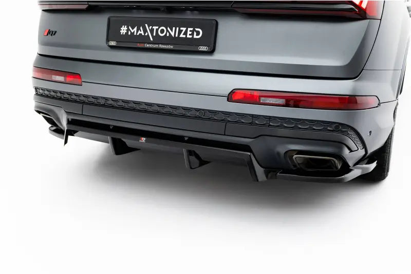 Maxton Design Heckdiffusor für Audi Q7 S-Line Mk2 Facelift 2 (2023-) Hochglanz schwarz – Ansicht 4